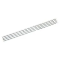 Bordure De Finition Smart Edge Brillo De Smart Tiles, Gris, 1/4 Po X 18 Po, Résine Lustrée, 4 Pièces