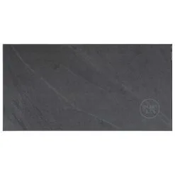 Tuiles Murales Autocollantes 3D Blok Slate De Smart Tiles, 23 Po X 11 Po, Ardoise, Résine Mate, 2 Pièces