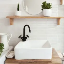 Carreaux à Dosseret Autoadhésifs Morocco De Smart Tiles, Résine, Blanc, 11,43 X 9 Po, Paquet De 4