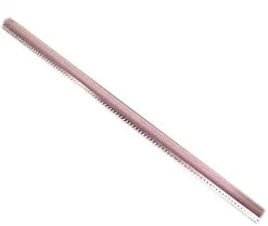 Bordure De Tapis Shur-Trim, Aluminium, Grise, Avec Agrafes, 3 Pi De Long