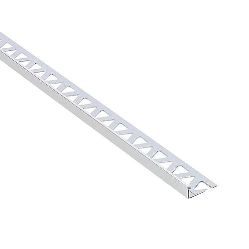Bordure De Carrelage Shur-Trim, 0,39 Po X 8 Pi, Aluminium 1 Bordure De Carrelage Shur-Trim, 0,39 Po X 8 Pi, Aluminium