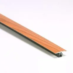 Bordure Pour Joint De Plancher Shur-Trim De Loxcreen, Adhésive, Aluminium, Fini De Chêne