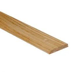 Bordure Pour Joint De Plancher Shur-Trim, Bois, Chêne Doré, Naturel, Sans Apprêt
