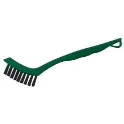 Brosse Pour Nettoyer Le Coulis Richard, Manche En Plastique, Poils En Nylon, Verte