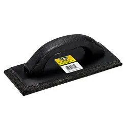 Applicateur De Coulis En Aluminium Richard, Tampon En Caoutchouc-mousse, Poignée En Polypropylène, 9 1/2 Po L. X 4 Po L.