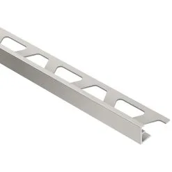SCHLUTER SYSTEMS Moulure Pour Tuiles De 3/8", Aluminium, Nickel