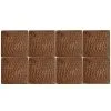 Premier Copper Products Tuiles En Cuivre, 3" X  3", 8 Pqt