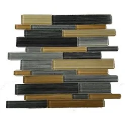 MONO SERRA GROUP Mosaïque De Verre Skyline Sole, 12" X 12", 5 Pi2 / Boîte