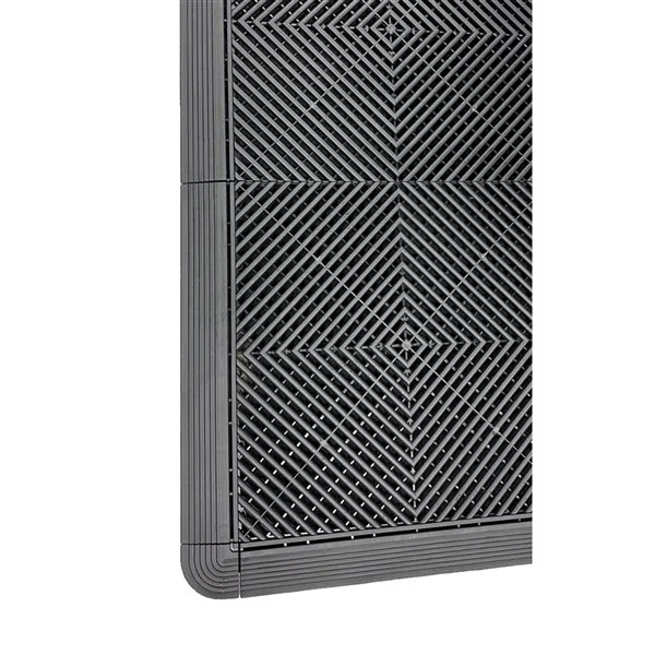 Swisstrax Bordure Femelle Pour Plancher De Garage CarTrax, 2,5 Po X 15,75 Po, Noir, Pqt. De 6 3 Swisstrax Bordure Femelle Pour Plancher De Garage CarTrax, 2,5 Po X 15,75 Po, Noir, Pqt. De 6 – Image 3