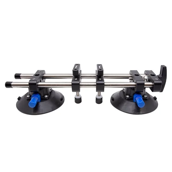 TOOLTECH® XPERT Ventouse Double Xpert Par Tooltech En Plastique Bleu, Gris Et Noir De 265 Lb 1 TOOLTECH® XPERT Ventouse Double Xpert Par Tooltech En Plastique Bleu, Gris Et Noir De 265 Lb