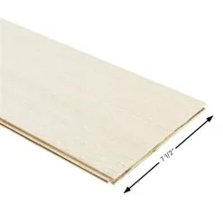 Revêtement De Sol En Bois D'ingénierie Paloma En Chêne Français Brossé Par Villa Barcelona, 7 1/2 Po X 1/2 Po, Vendu Par Pa 7 Revêtement De Sol En Bois D'ingénierie Paloma En Chêne Français Brossé Par Villa Barcelona, 7 1/2 Po X 1/2 Po, Vendu Par Pa -Plancher De Vinyle Soldes 330908241 AlternateImage2 l