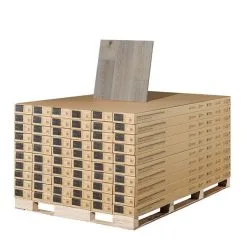 Revêtement De Sol En Bois D'ingénierie Raval En Chêne Français Brossé Par Villa Barcelona, 7 1/2 Po X 1/2 Po, Vendu Par Pal