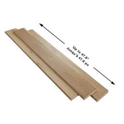 Villa Barcelona Revêtement De Sol En Bois Franc Casa Fait De Chêne Français Brossé Par Villa Barcelone, 6 1/2 Po X 3/8 -Plancher De Vinyle Soldes 330908250 AlternateImage3 l