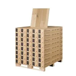 Villa Barcelona Revêtement De Sol En Bois Franc Casa En Chêne Français Brossé Par Villa Barcelone, 6 1/2 Po X 3/8, Vendu Par Palette