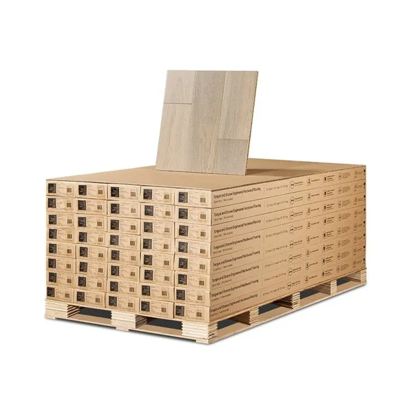 Revêtement De Sol En Bois D'ingénierie Miranda En Chêne Français Par Villa Barcelona, 7 1/2 Po X 1/2 Po, Vendu Par Palette 1 Revêtement De Sol En Bois D'ingénierie Miranda En Chêne Français Par Villa Barcelona, 7 1/2 Po X 1/2 Po, Vendu Par Palette