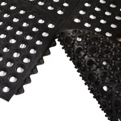 Tapis En Caoutchouc Redbarn Noir Multifonctionnel De 0,3 Po X 36 Po X 36 Po 9 Tapis En Caoutchouc Redbarn Noir Multifonctionnel De 0,3 Po X 36 Po X 36 Po -Plancher De Vinyle Soldes 330908513 AlternateImage4 l