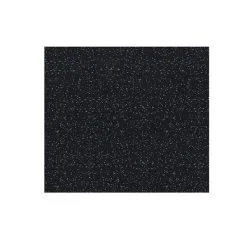 Tapis En Caoutchouc FitFloor Noir Moucheté De Bleu Multifonctionnel De 0,3 Po X 36 Po X 48 Po