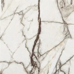 Carreau De Revêtement De Sol Autocollant En Vinyle Falkirk Fermoy Par Dundee Deco, 12 Po X 24 Po, Blanc Cassé, 56 Mcx