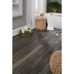 Plancher De Bois D'ingénierie Vieilli Préfini En Chêne De Hydri-Wood, Brun Truffle, 5 Po X 1/4 Po (16,68 Pi²) -Plancher De Vinyle Soldes 330947014 AlternateImage2 l