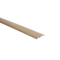 Moulure 3-en-1 Sevilla Par Villa Barcelona De 94,48 Po L. X 1,85 Po L. En Vinyle Rigide, Effet De Bois De Chêne Blanc Européen