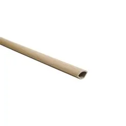 Quart-de-rond Tenerife Par Villa Barcelona De 94,48 Po L. X 1,02 Po L. En Vinyle Rigide, Effet De Bois De Chêne Blanc Européen