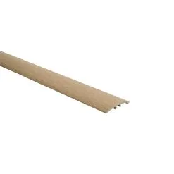 Moulure 3-en-1 Grandola Par Villa Barcelona De 94,48 Po L. X 1,85 Po L. En Vinyle Rigide, Effet De Bois De Chêne Blanc Europée