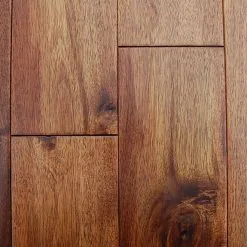 Plancher De Bois Franc Préfini Goodfellow, 18,6 Pi², Acacia, Caramel