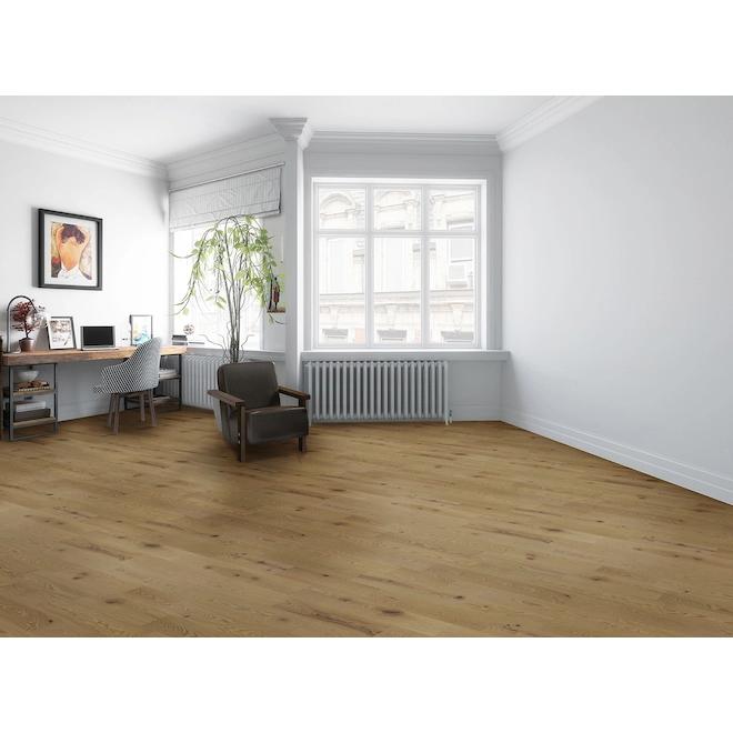 Plancher De Bois Franc Chêne Monaco Goodfellow 3/4 Po X 3,25 Po, 20 Pi² 2 Plancher De Bois Franc Chêne Monaco Goodfellow 3/4 Po X 3,25 Po, 20 Pi² – Image 2