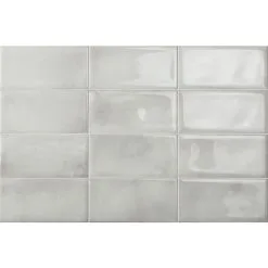 Carreau De Céramique Be In D'Iris Ceramica, 4 Po X 8 Po, Blanc