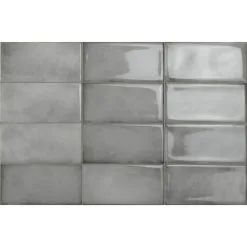 Carreau De Céramique Be In D'Iris Ceramica, 4 Po X 8 Po, Gris